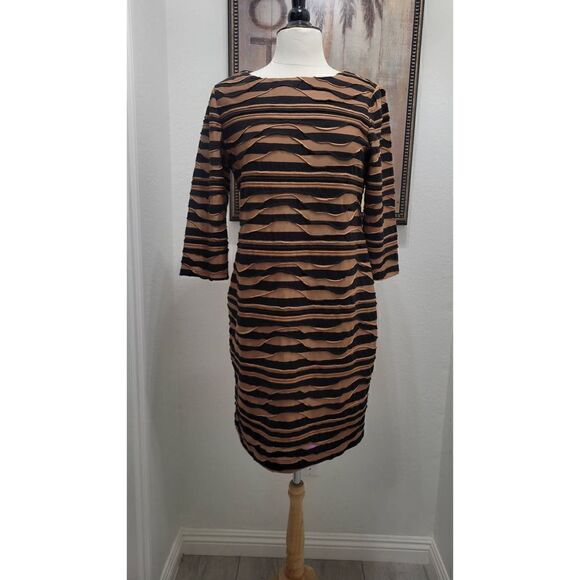 Chicos Striped Dress - Picture 1 of 7